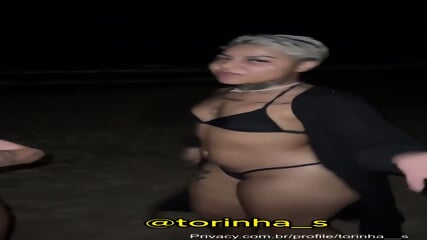 Victoria Stefany Naked Swimming On The Beach